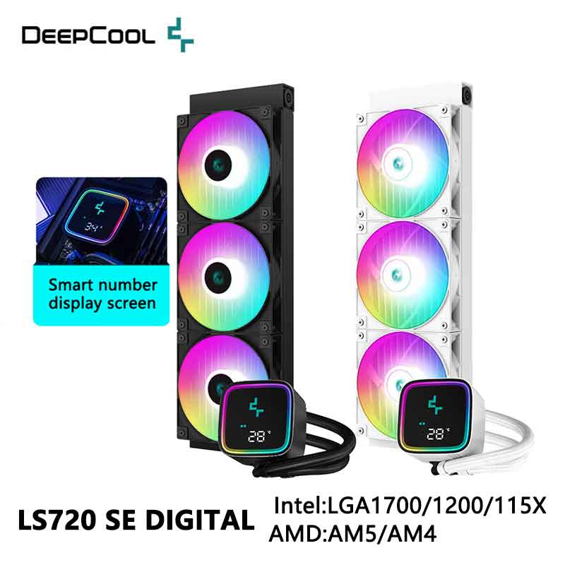 Holy Stone Drone Hs720 - DeepCool-Radiador de agua fría LS720-SE-DIGITAL, dispositivo