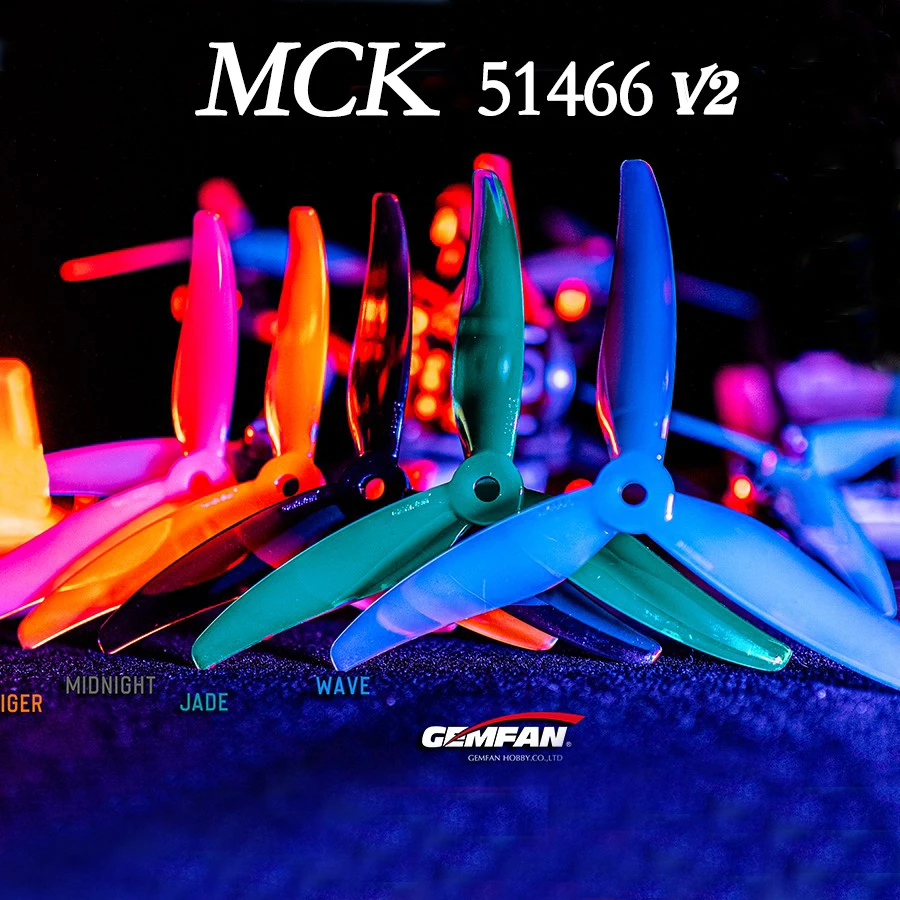 Drone Battery Strap - 24 uds/12 pares Gemfan 51466 V2