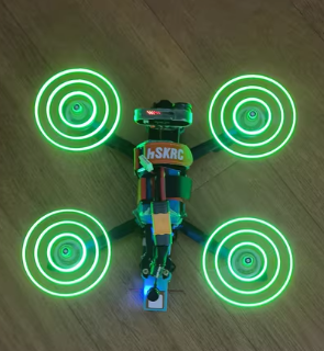 Gemfan-Props Propeller de luz  - Drone Battery Strap reseña y precio