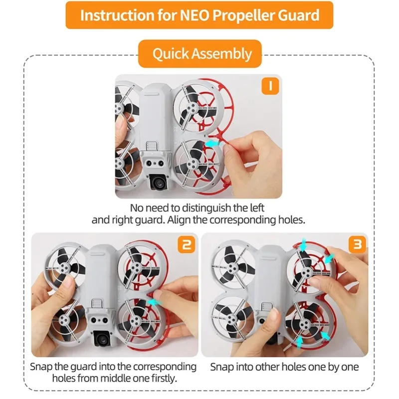 Protector de Hélices para DJI  - Drone Propeller Guard reseña y precio